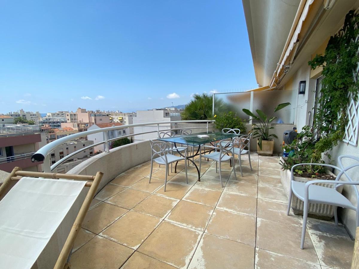 T3 Climatise Villa Juana Avec Parking Et Proche Plage Антиб Экстерьер фото
