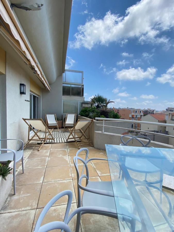 T3 Climatise Villa Juana Avec Parking Et Proche Plage Антиб Экстерьер фото
