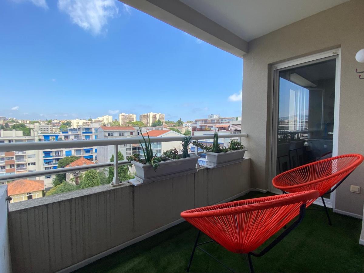 T3 Climatise Villa Juana Avec Parking Et Proche Plage Антиб Экстерьер фото